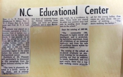 N. C. Educational Center