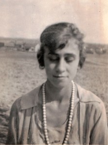 Marie Catherine Dreher, 1919. Pearl Archer photo album, courtesy of LeAnna Dunlap.