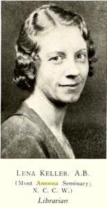 keller-lena-lenoir-rhyne-1932