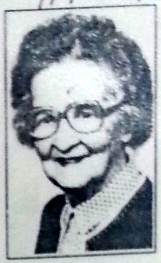 Stella Mae Blackwelder, c. 1980.